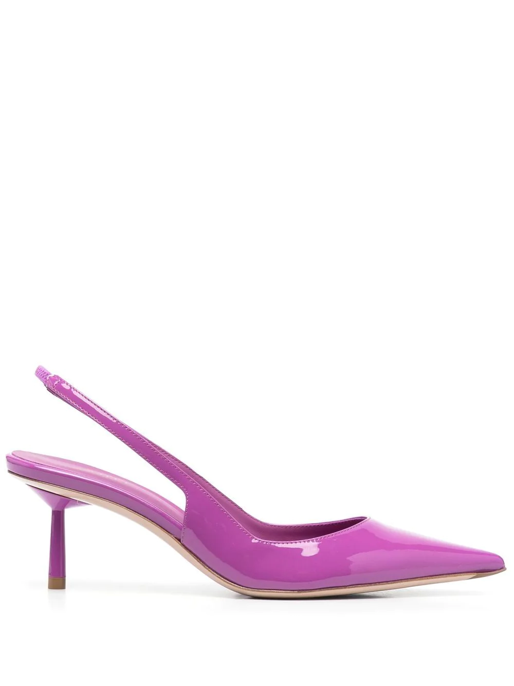 Le Silla Bella pointed-toe slingback pumps - Purple