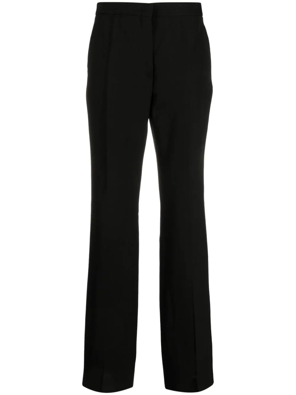 Jil Sander pressed-crease tailored trousers - Black