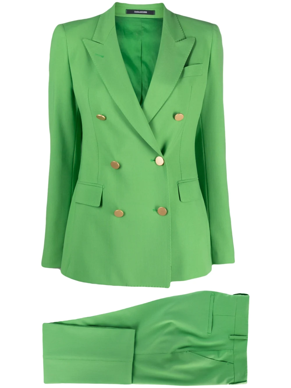 Tagliatore double-breasted tailored suit - Green