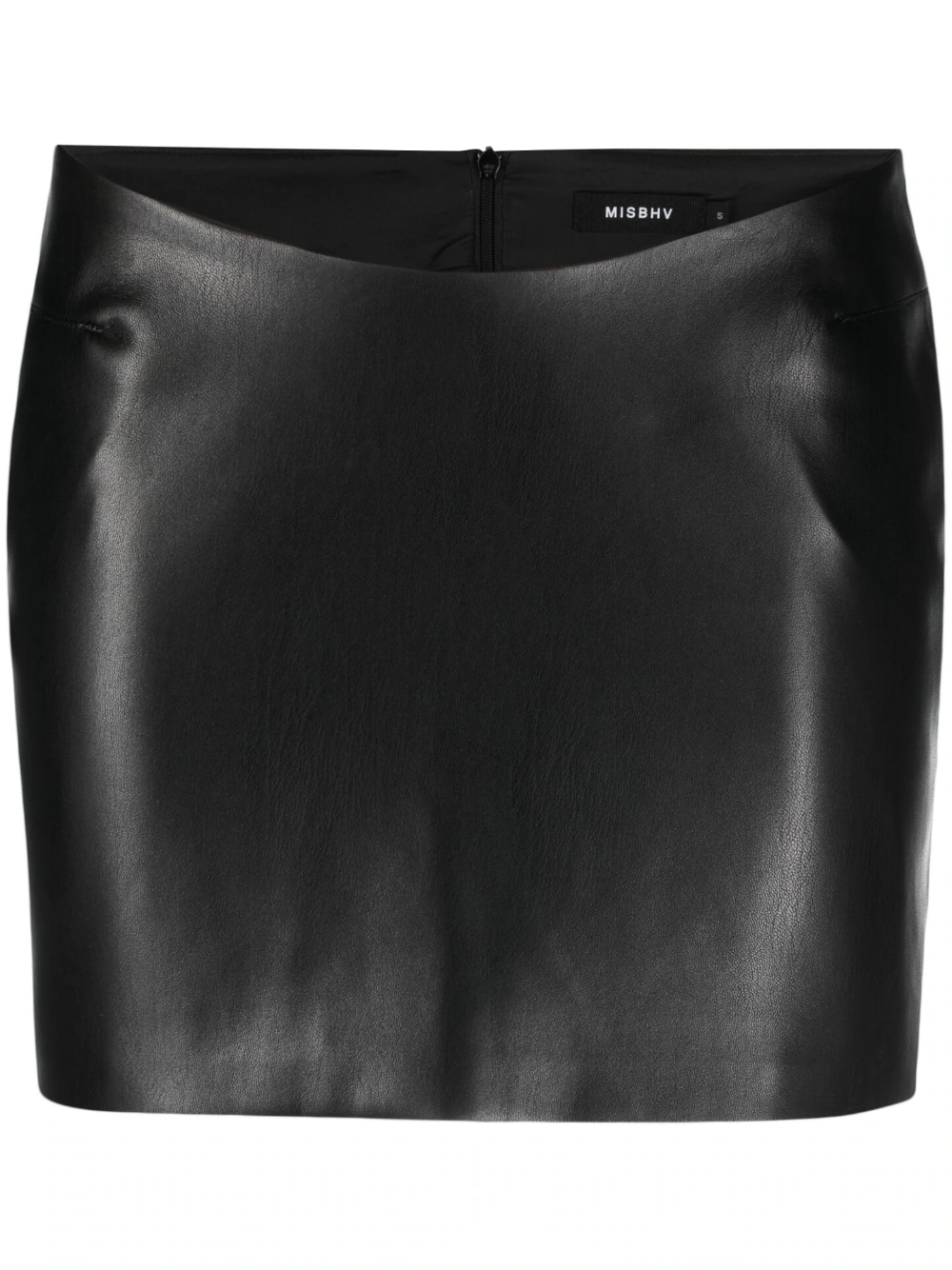 MISBHV faux-leather mini-skirt - Black