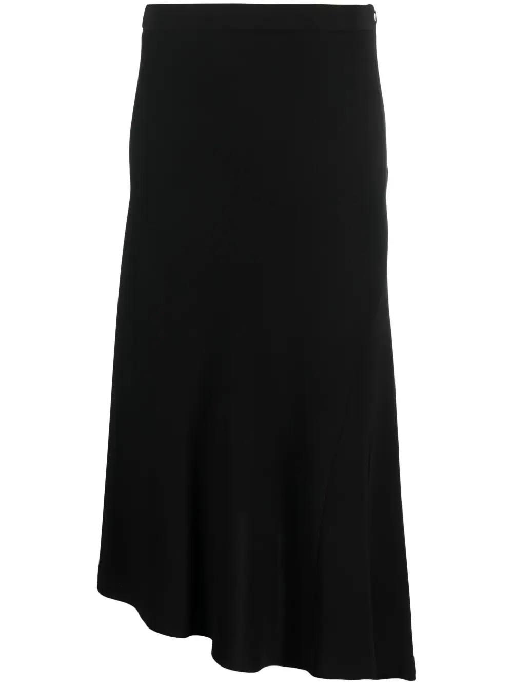 Stefano Mortari high-waisted draped skirt - Black