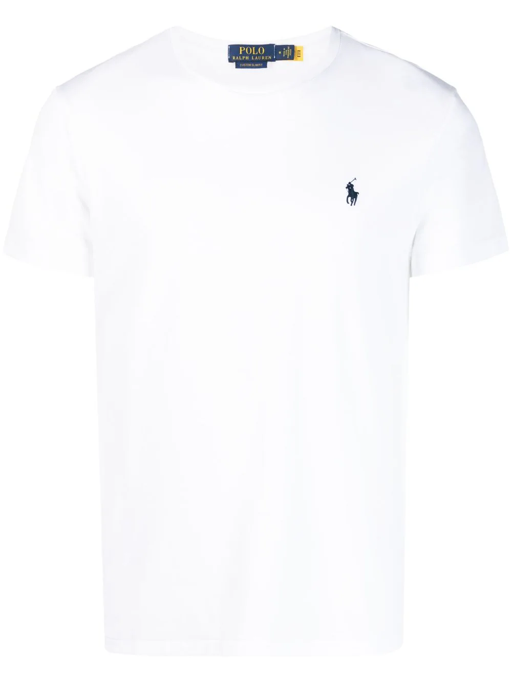 Polo Ralph Lauren embroidered-logo short-sleeve T-shirt - White