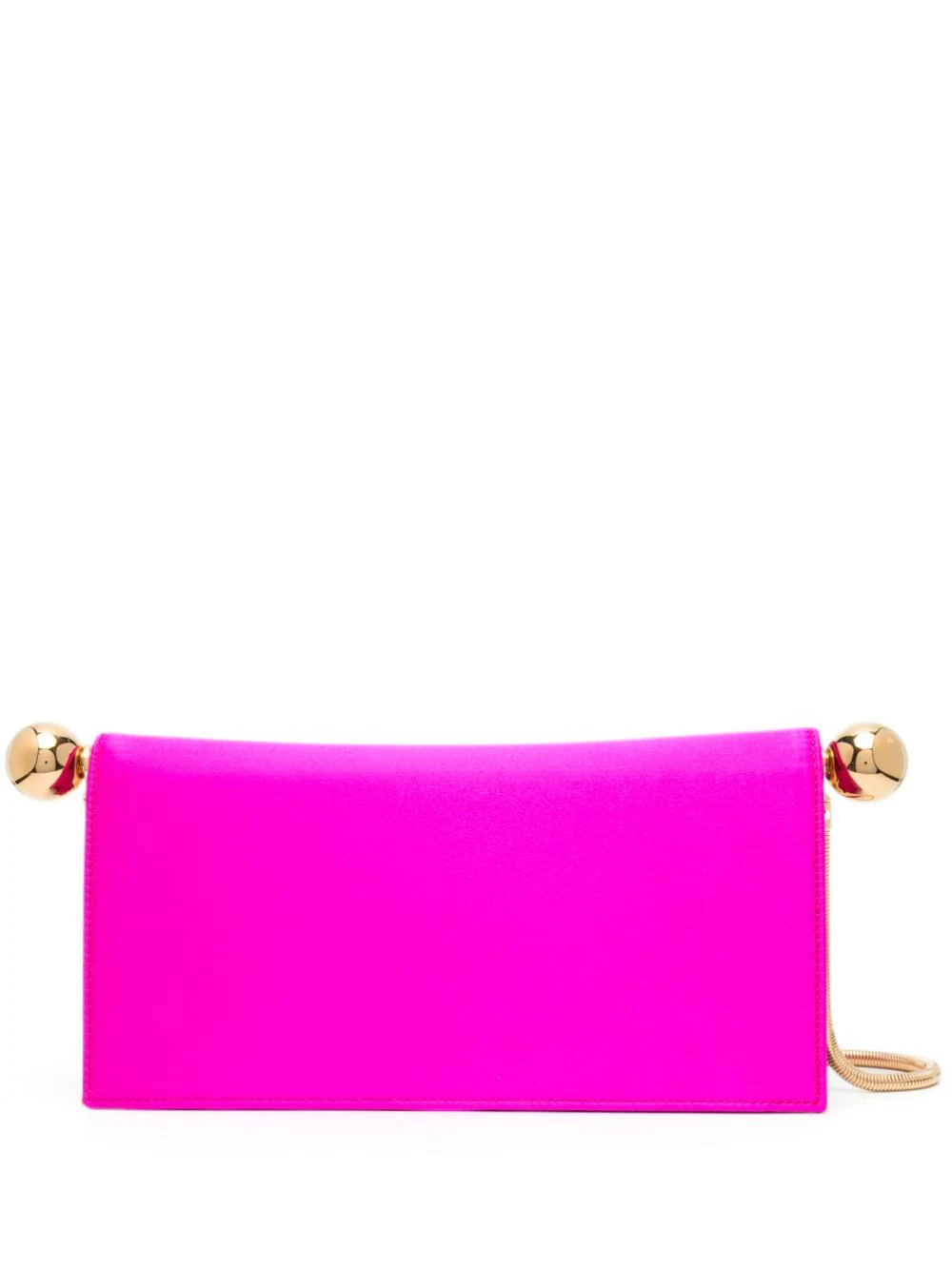 STEPHANE ROLLAND Pop Up silk satin shoulder bag - Pink