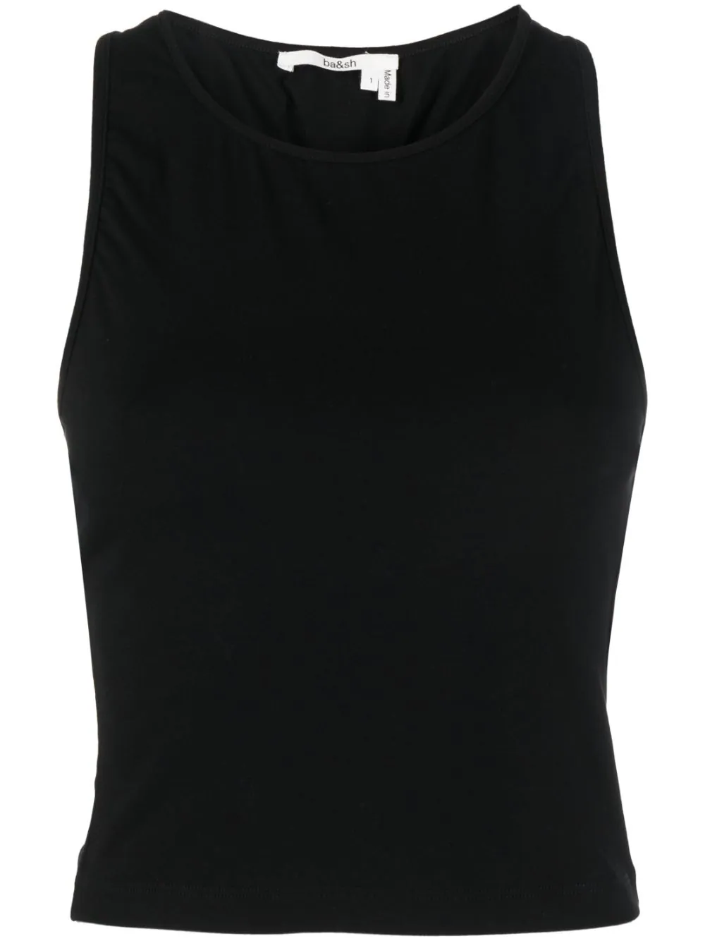 Ba&Sh Nathael cropped tank top - Black