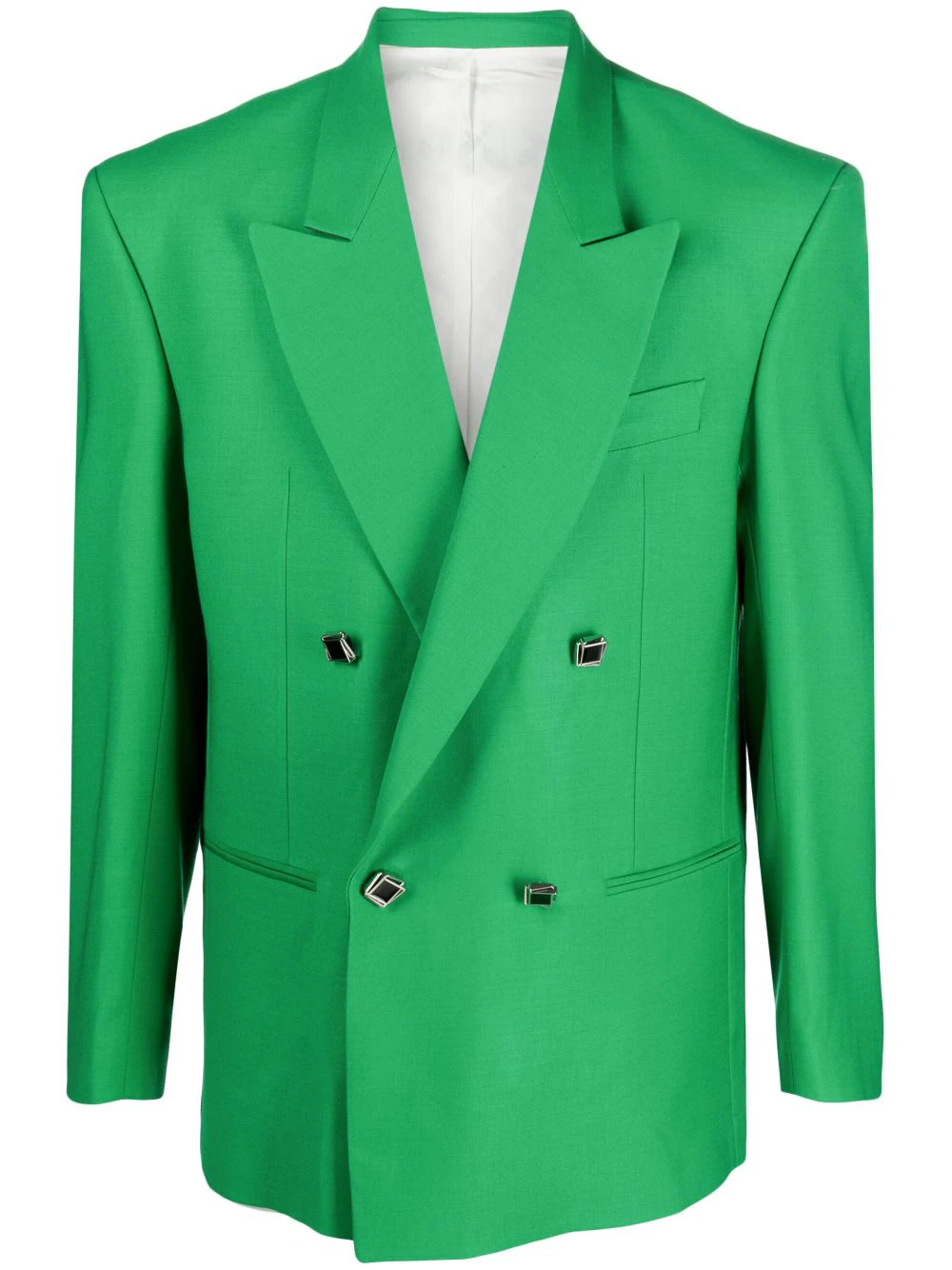 CANAKU double-breasted blazer - Green