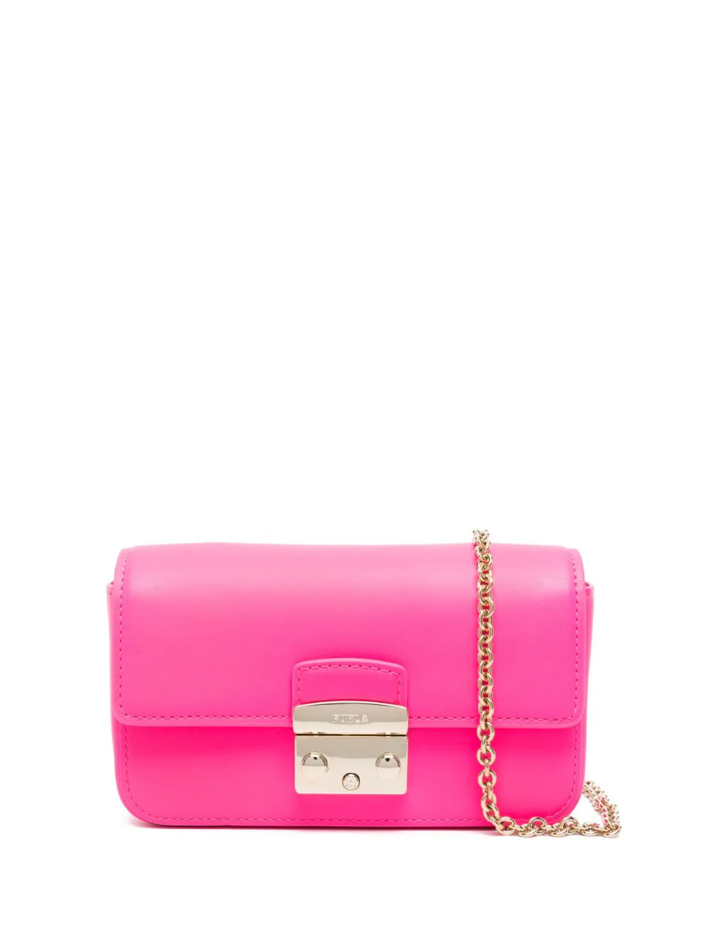 Furla Metropolis leather mini bag - Pink