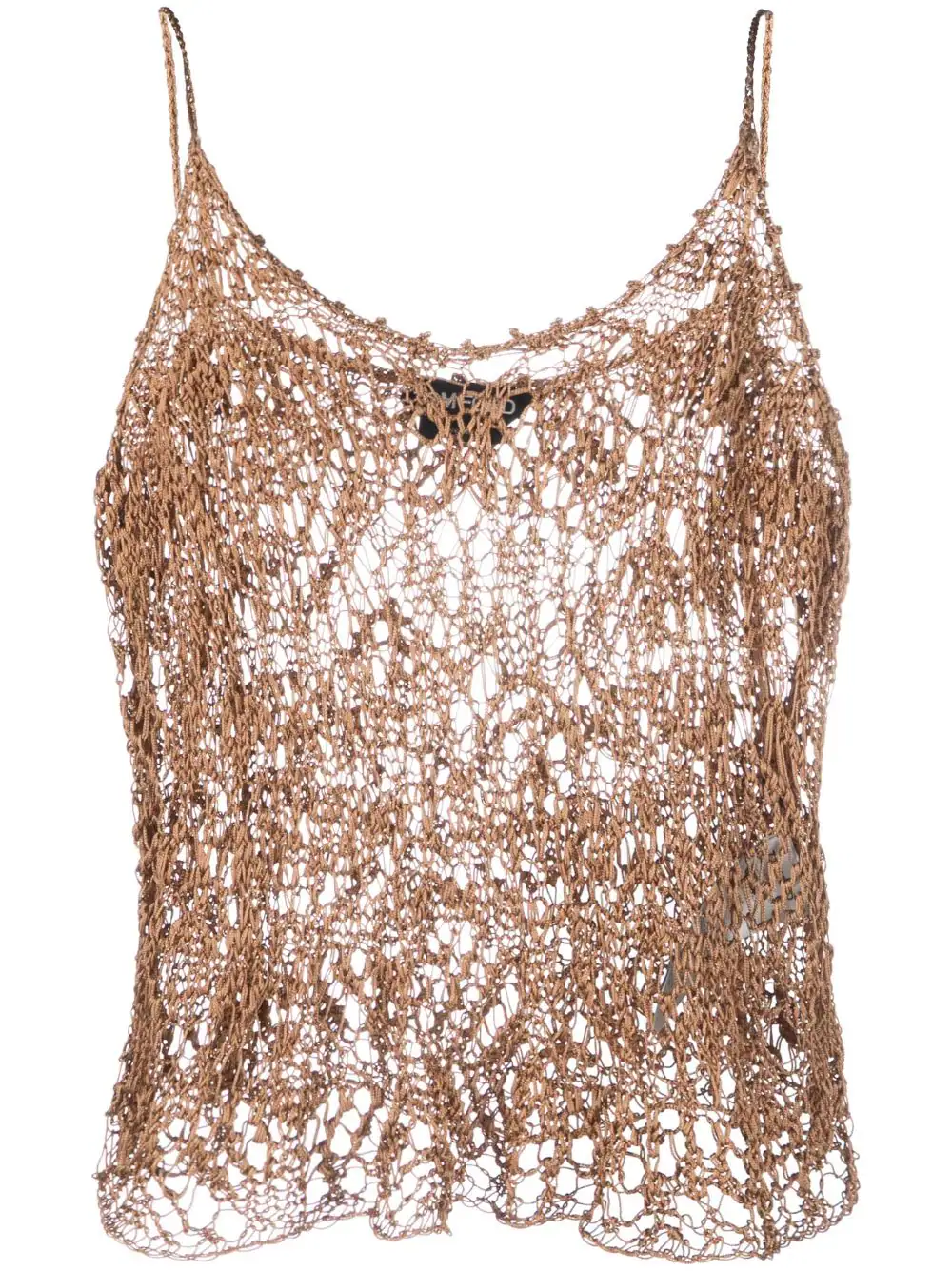 TOM FORD sleeveless lace tank top - Neutrals