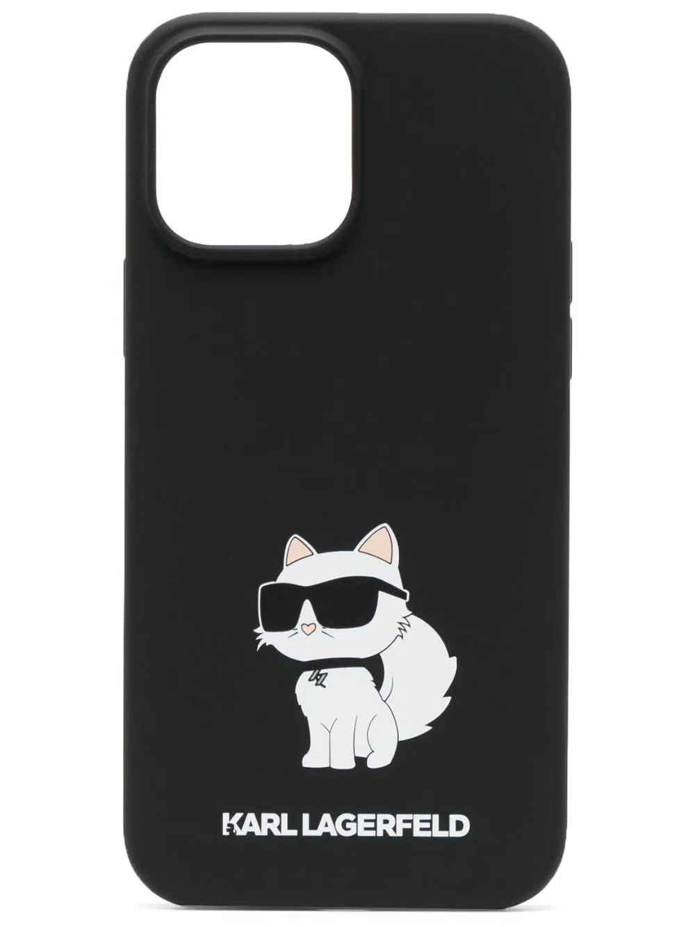 Karl Lagerfeld Choupette iPhone 13 Pro Max case - Black