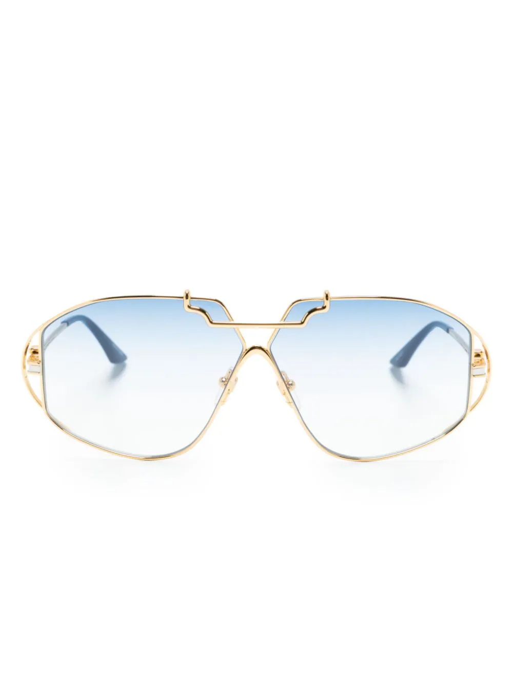 Casablanca pilot-frame sunglasses - Gold