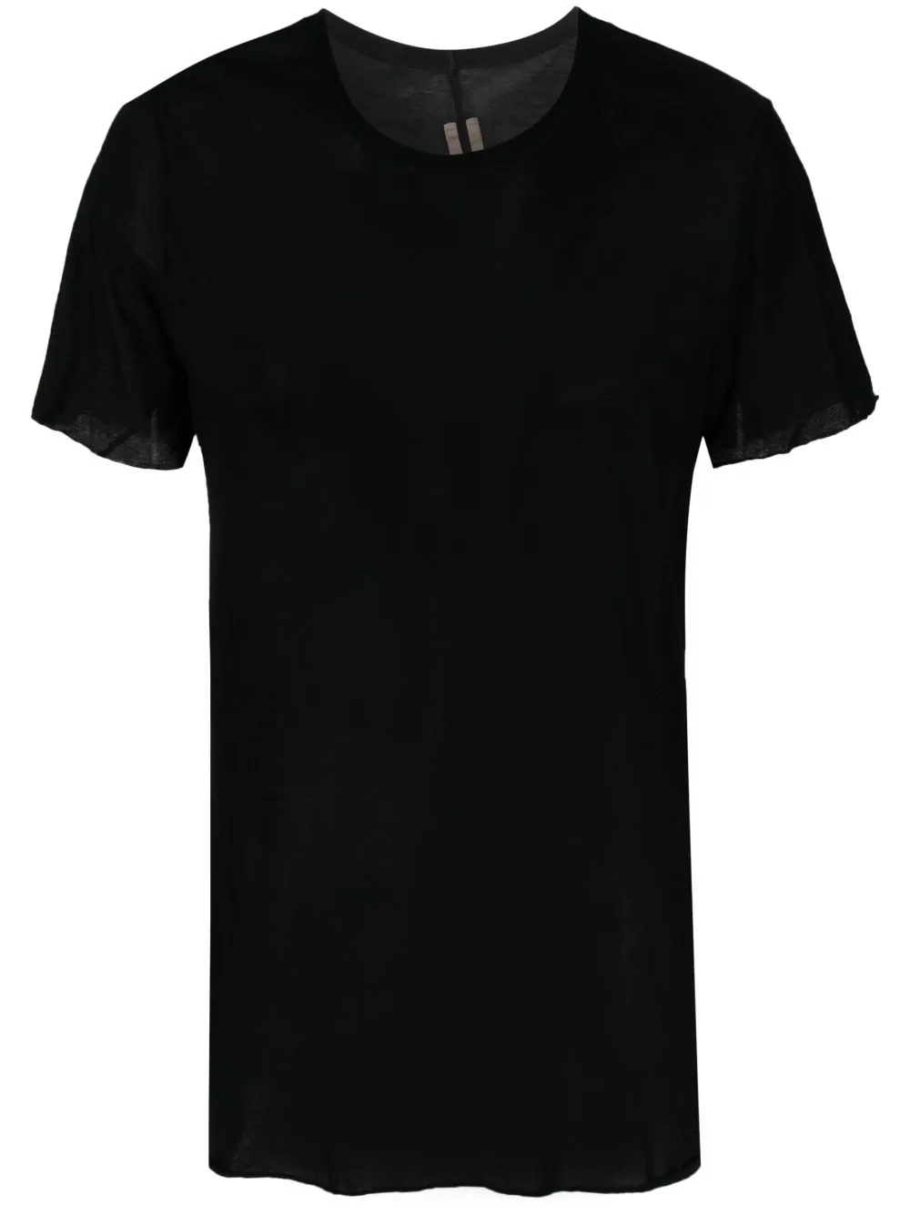 Rick Owens slub-texture cotton T-shirt - Black