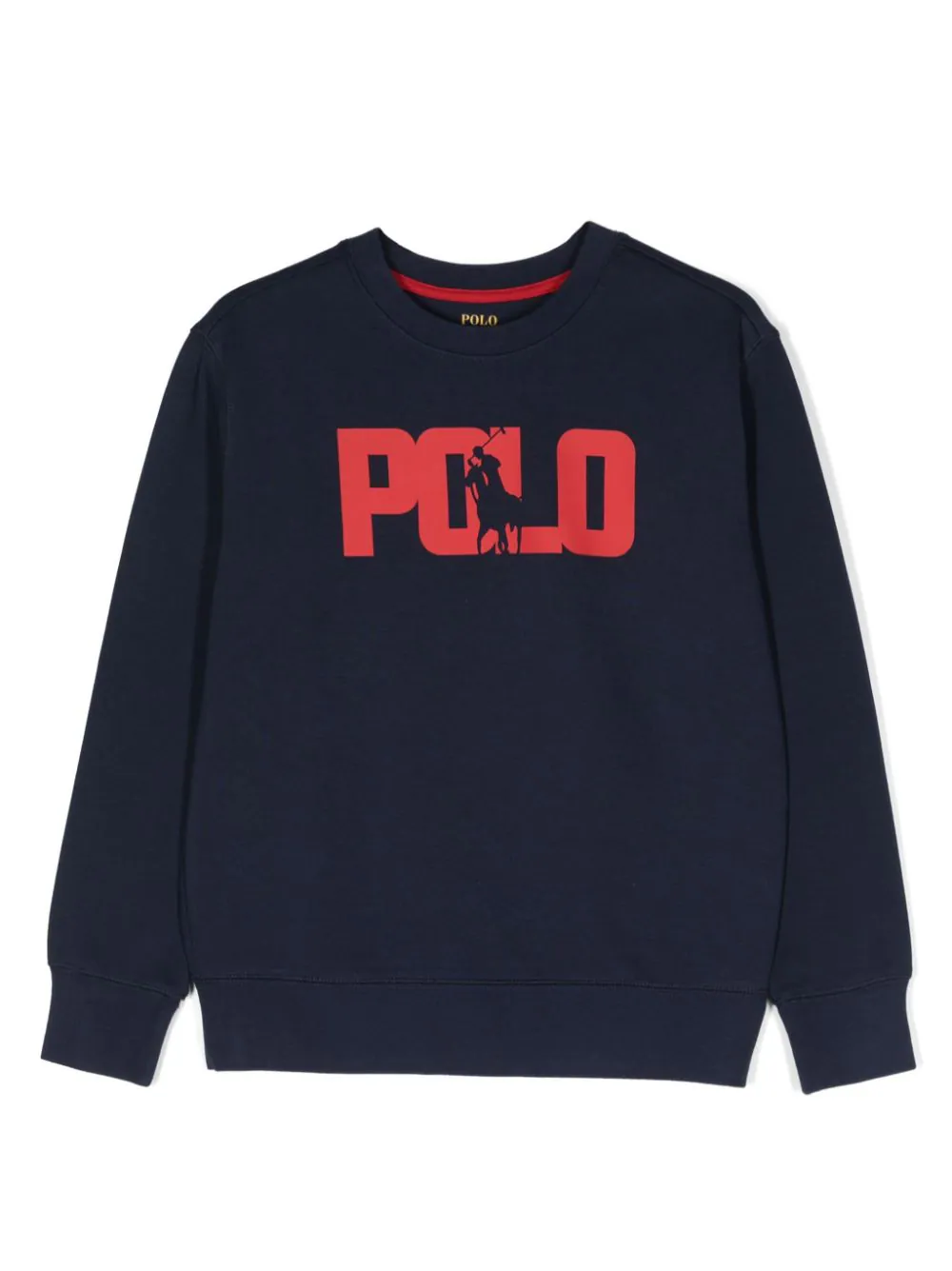 Ralph Lauren Kids Polo Pony-motif sweatshirt - Blue