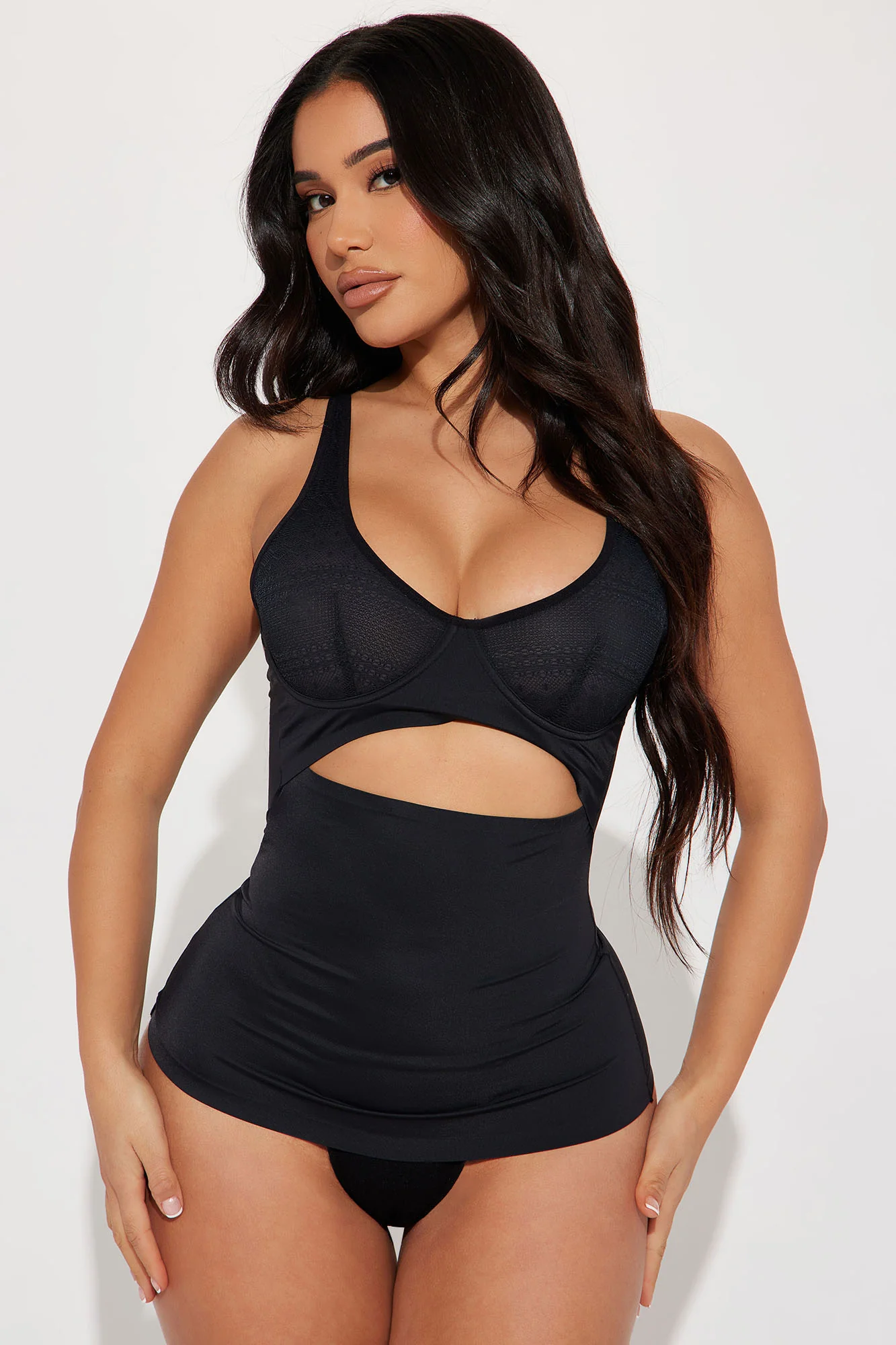 Grab Me By My Waist Shapewear Top - Black