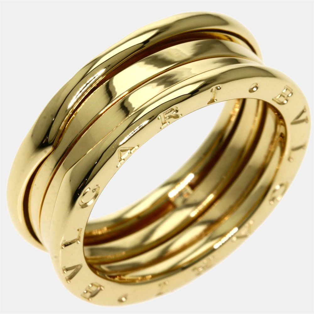 Bvlgari B.Zero1 18K Yellow Gold Ring EU 61