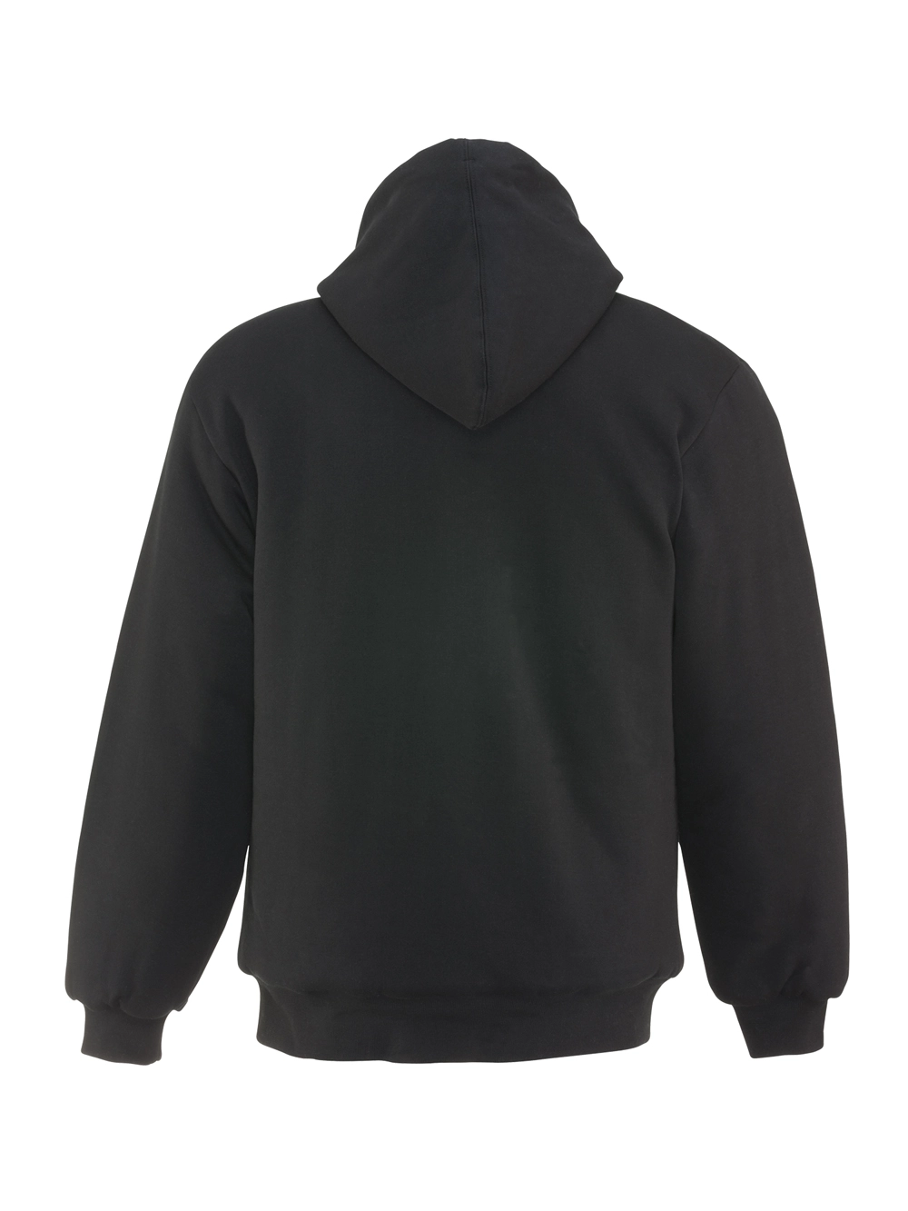 RefrigiWear Insulated Quilted Sweatshirt | Black | Fit: Big & Tall | Ragg Wool/Polyester/Fabric | 3XL