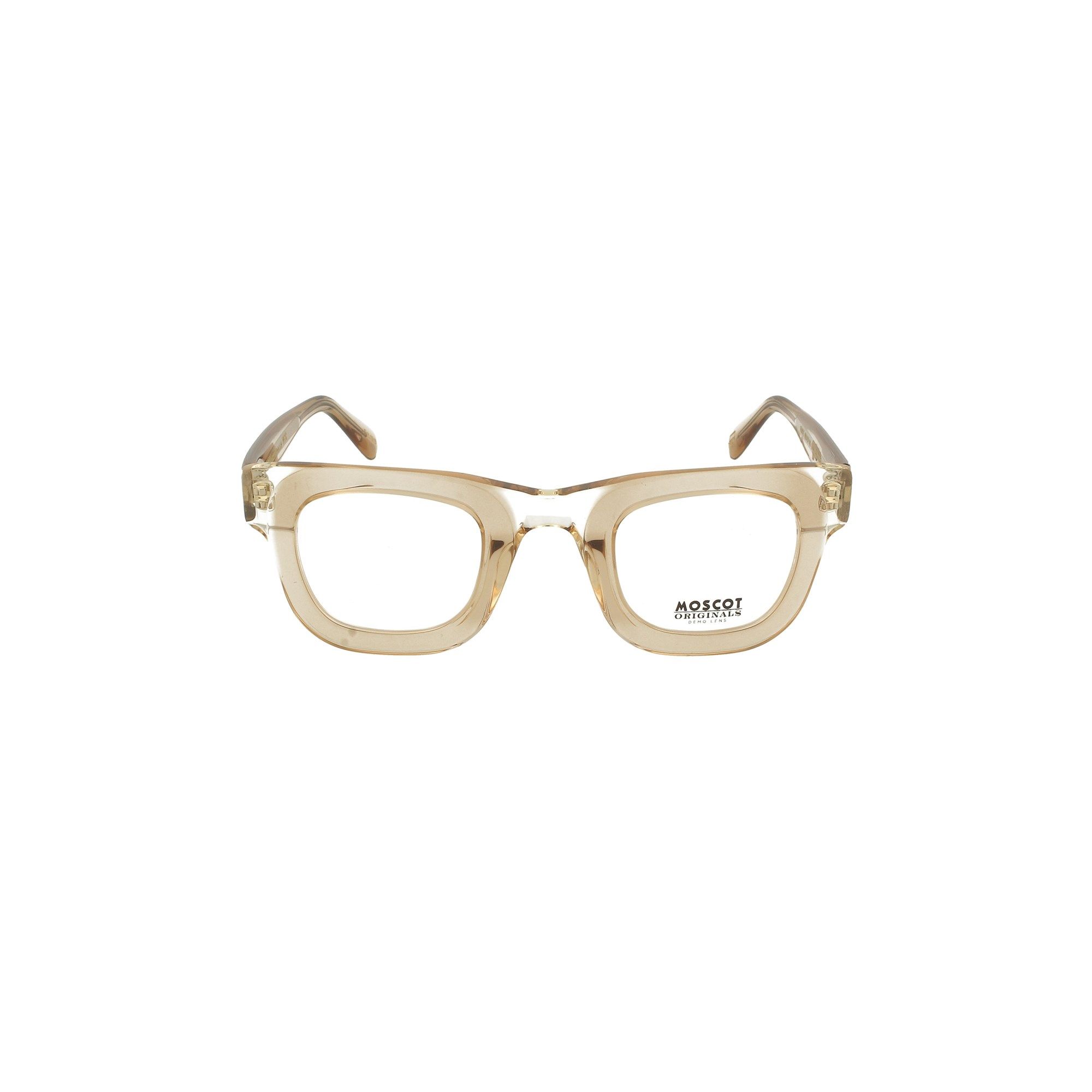 MOSCOT WOMEN'S FRITZCINNAMONFLESH MULTICOLOR METAL GLASSES