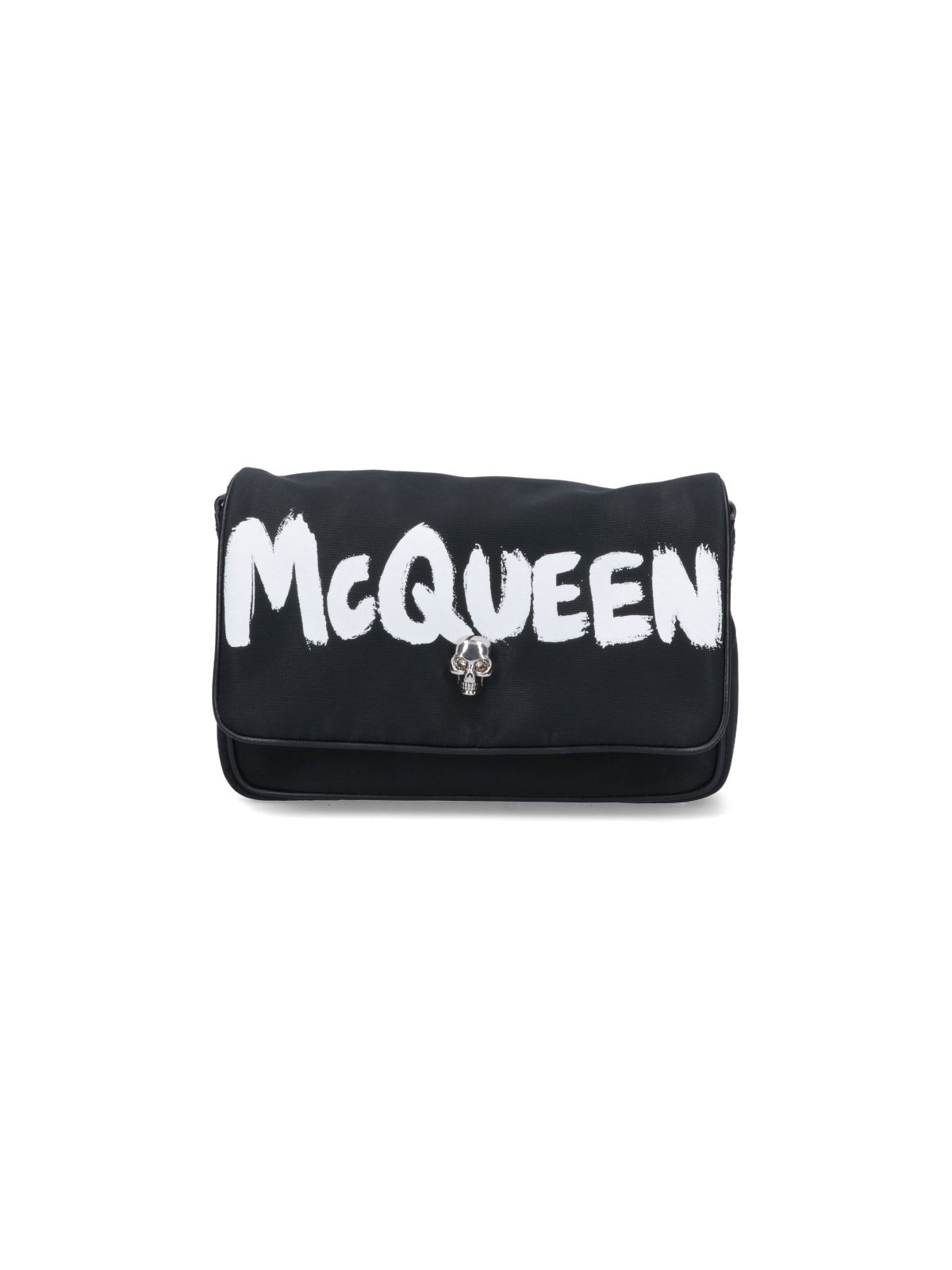 ALEXANDER MCQUEEN WOMEN'S 66612016XAB1050 BLACK POLYESTER SHOULDER BAG