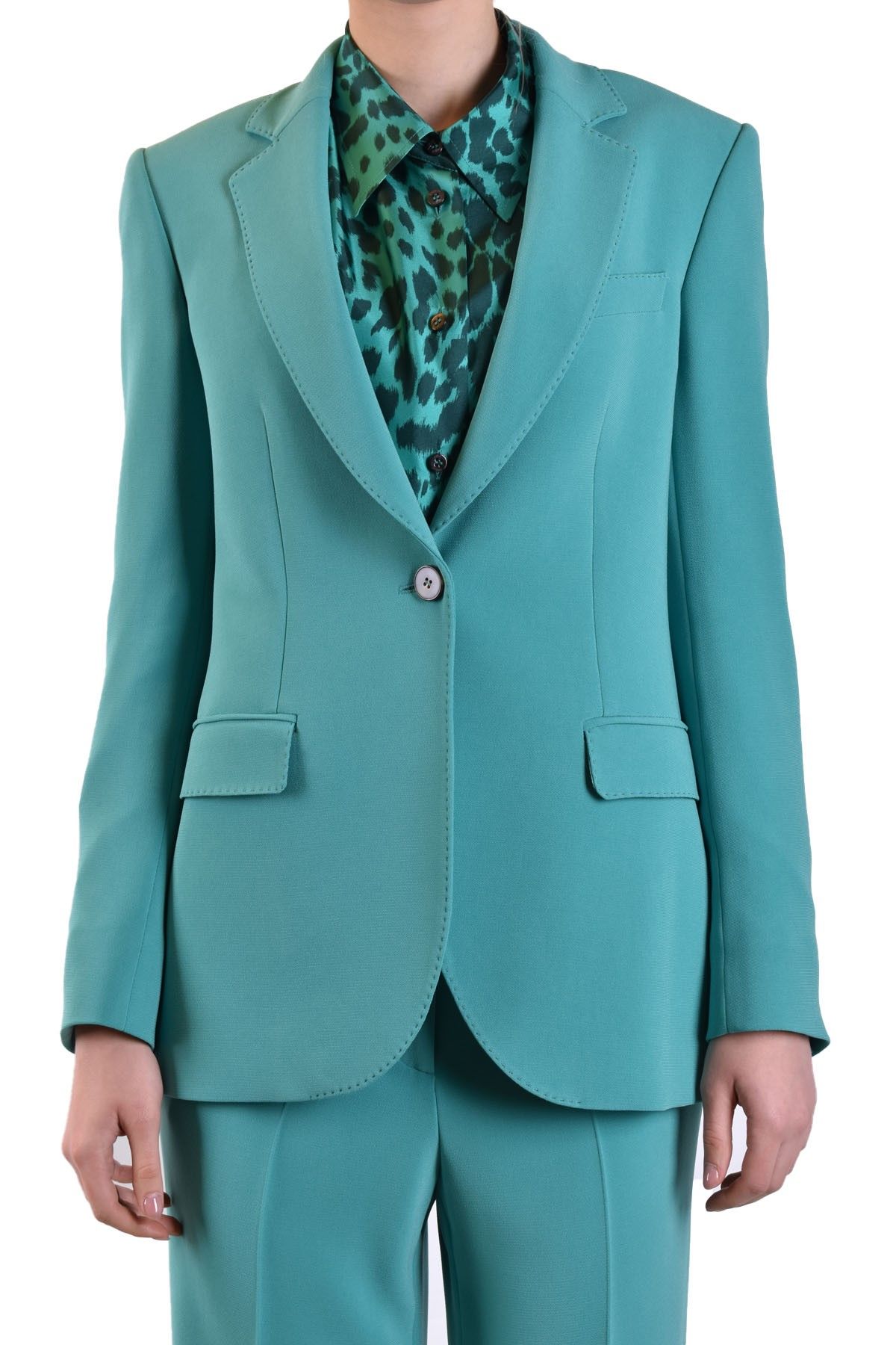 ALBERTO BIANI WOMEN'S II872AC0030 GREEN ACETATE JACKET