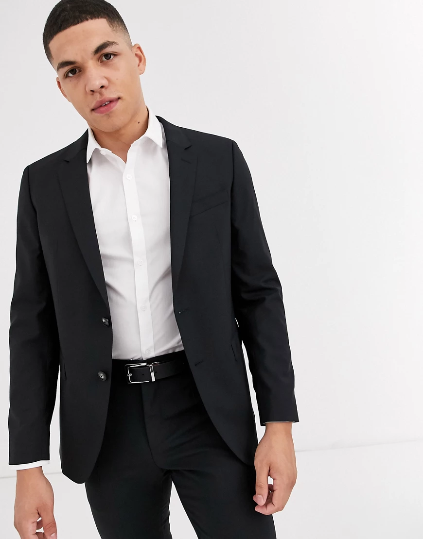 Tommy Hilfiger mik slim suit jacket-Black