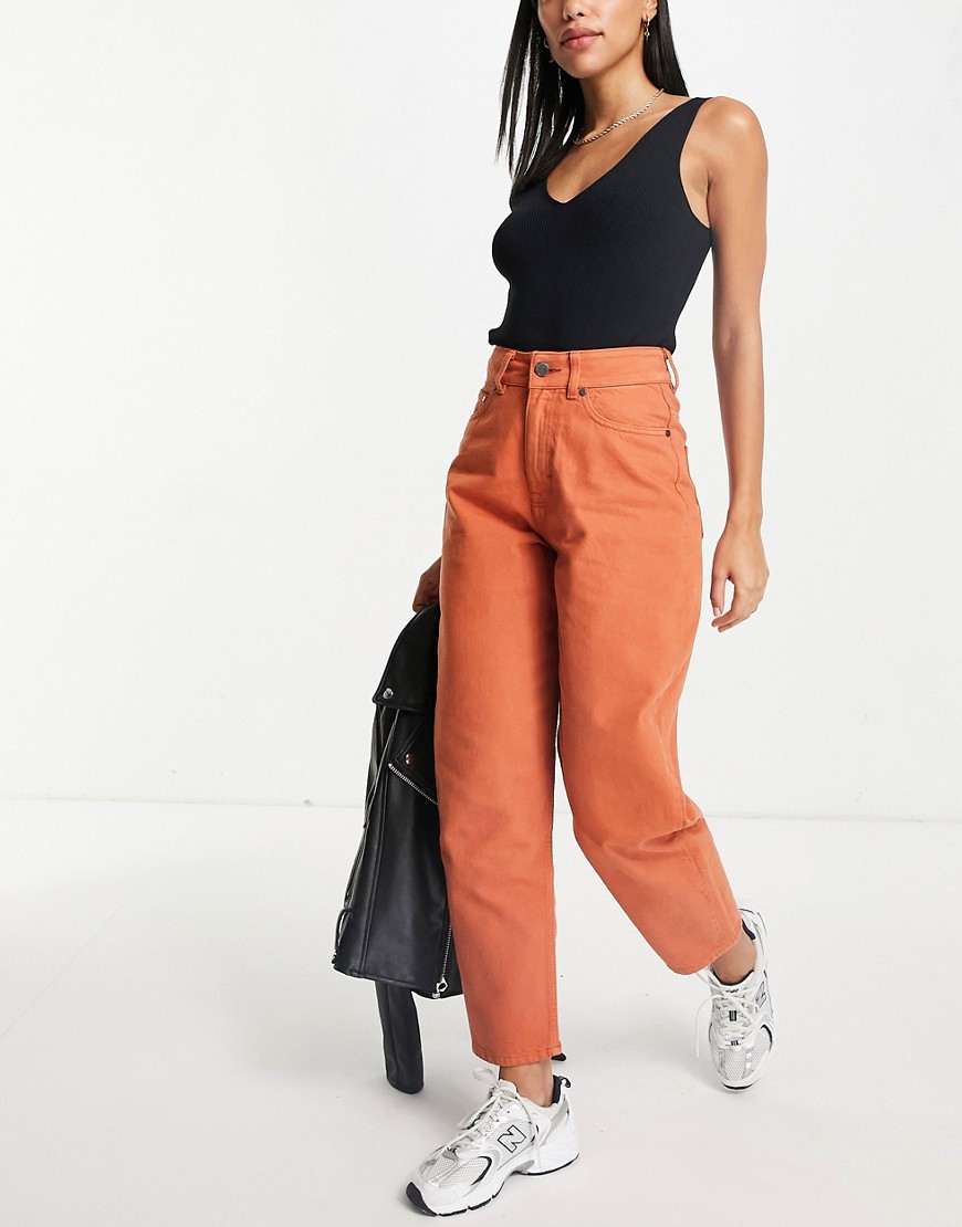 Waven gina slouchy mom jeans co-ord in orange-Neutral