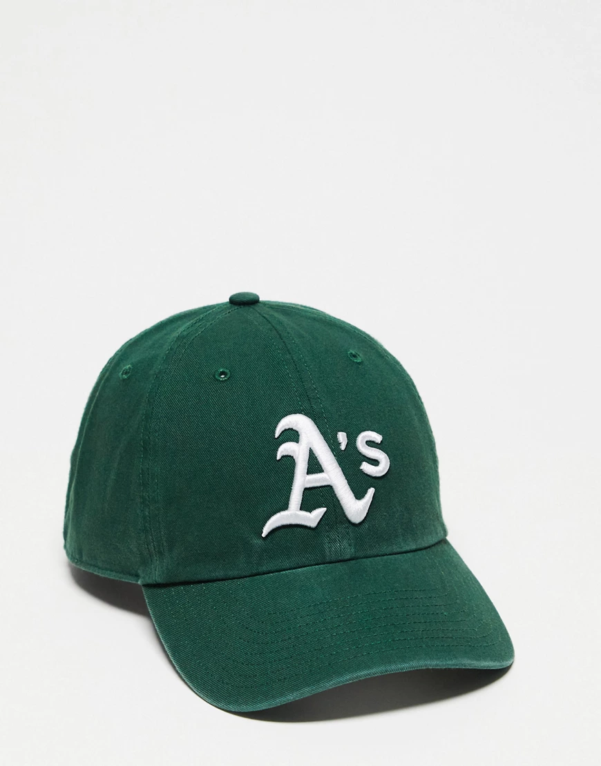 47 Clean Up MLB Oakland Athletics unisex baseball cap in green