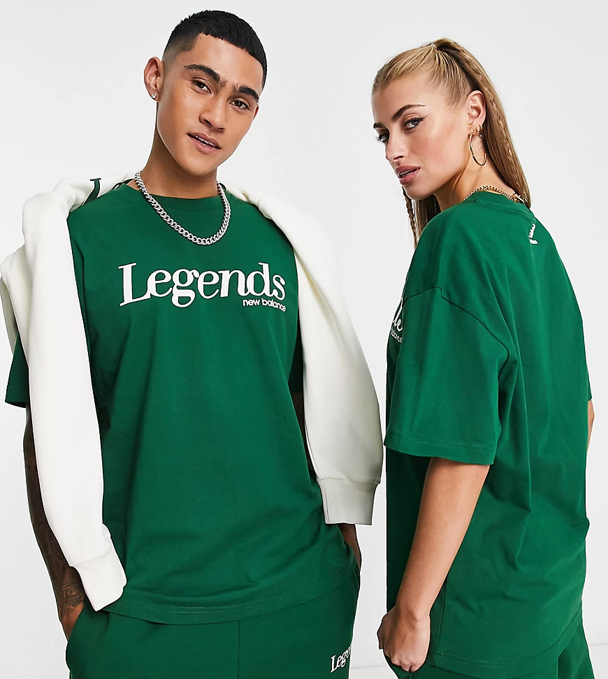 New Balance Legends tee in green