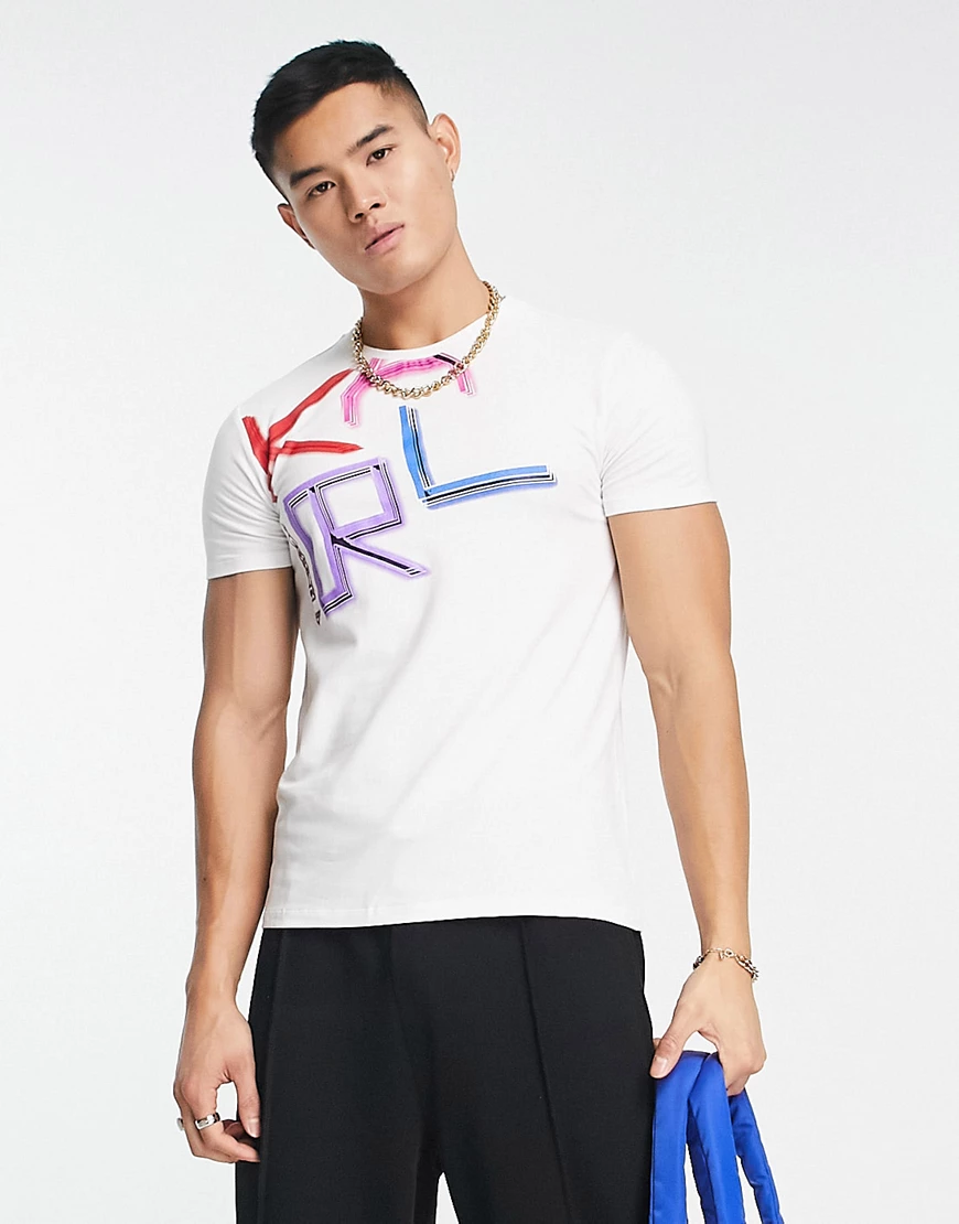 Karl Lagerfeld t-shirt in white