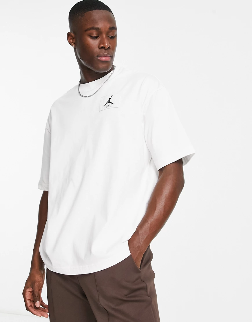 Jordan heavyweight oversized t-shirt in white