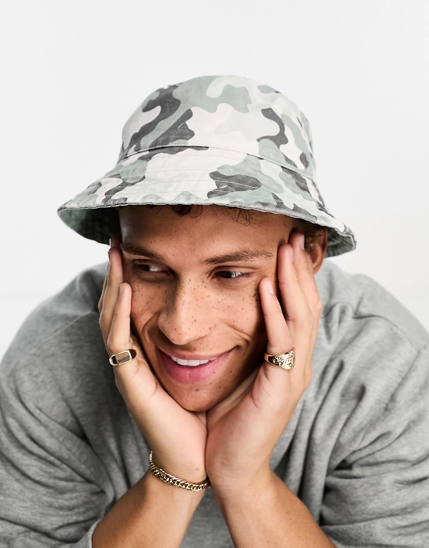 Boardmans bucket hat in camo-Multi