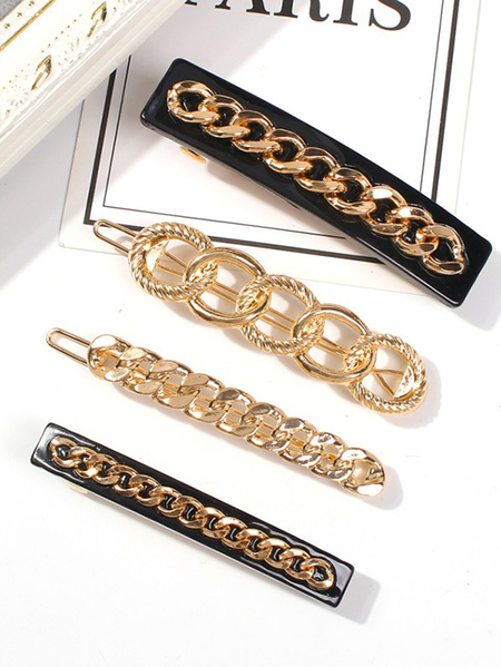 Yoins Metal Chain Detail Hair Clip