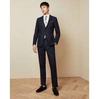 Slim Fit Wool Trousers