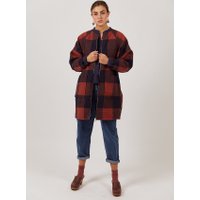 CHECKED DOT COAT by SIDELINE