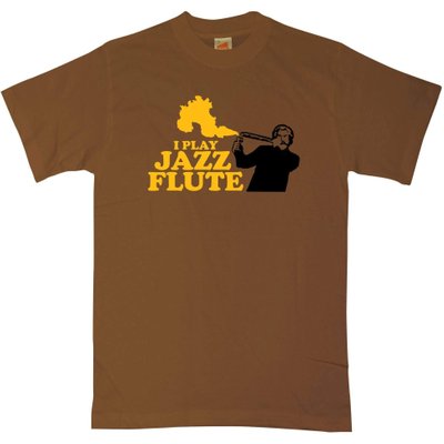 Jazz Flute Flame T Shirt