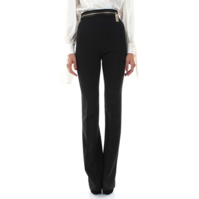 Elisabetta Franchi  PA31096E2  women's Trousers in Black