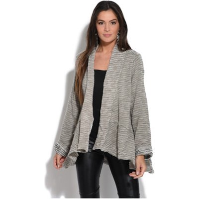 Bella Blue  Cardigan  women's  in Grey