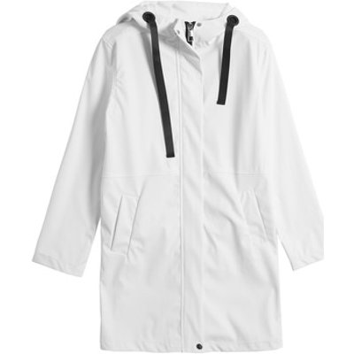 On Parle De Vous  rubber  women's Parka in White