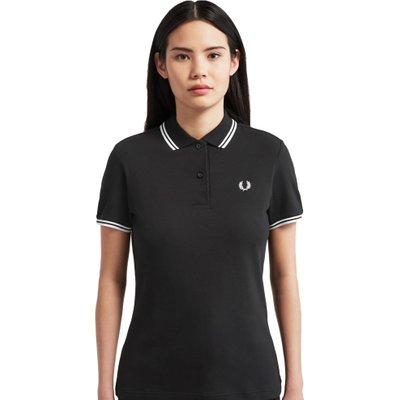 Fred Perry G3600 Twin Tipped - Black - G3600-350