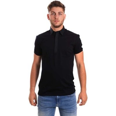 Antony Morato  MMKS01158 FA100084  men's Polo shirt in Blue