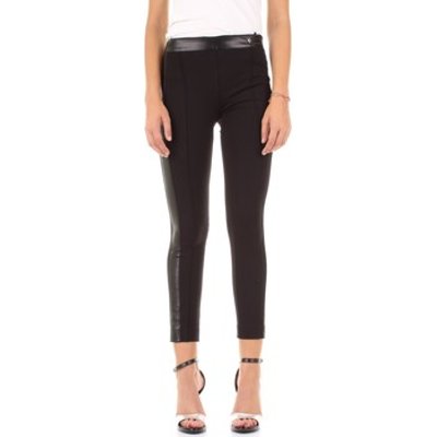 Twinset Mytwin  YA82M2 Elegant Women Nero  women's Trousers in Black