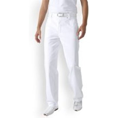 CLINIC DRESS Hose für Herren 5-Pocket in weiss, Gr. 58