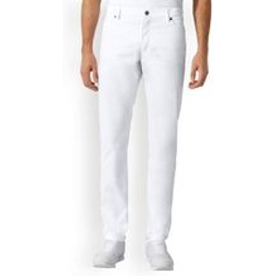 Hose Herren 5-Pocket in weiss, Gr. 44