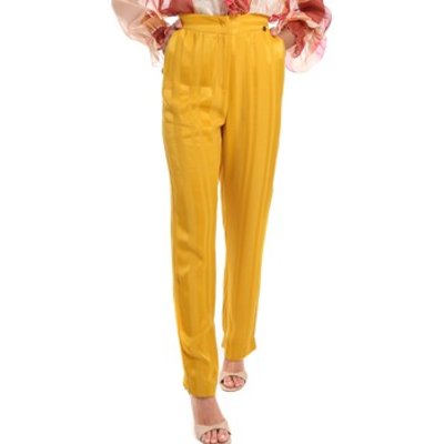 Fracomina  FR20SM649  women's Trousers in Yellow