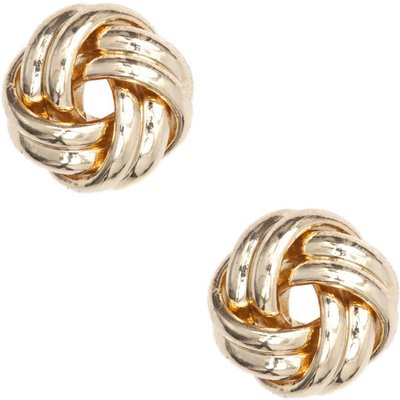 Knot Stud Pierced Ears Earrings -887