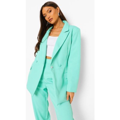 Womens Mix & Match Brights Fitted Blazer - Blue - 8, Blue