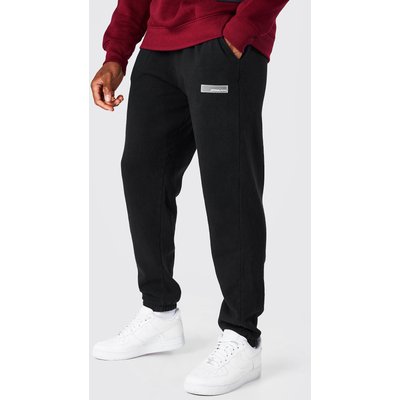 Mens Black Original Man Overdye Jogger, Black