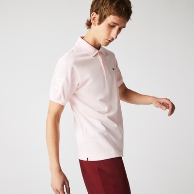 Men's Lacoste Regular Fit Club Med Polo Shirt Size 7 - XXL Light Pink