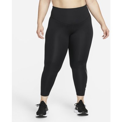 Nike Swoosh Run Women's 7/8-Length Mid-Rise Running Leggings - Black