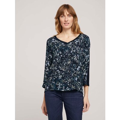 TOM TAILOR T-shirt met Batwing mouwen, Sky Captain Blue, XXXL