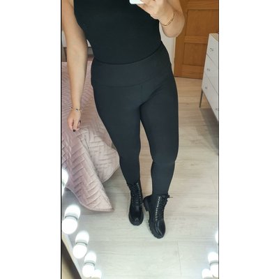 Andria Black Super Stretch Scuba Leggings