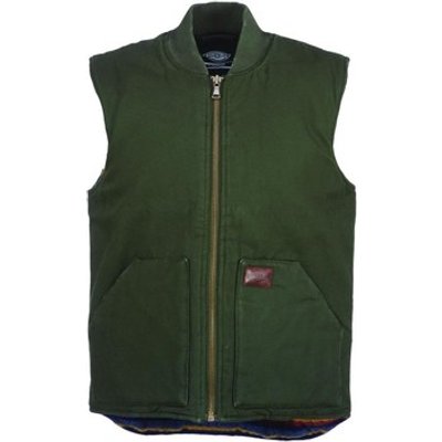 Dickies  Olive Green Calverton Sleeveless Jacket  girls's  in Green. Sizes available:UK XS