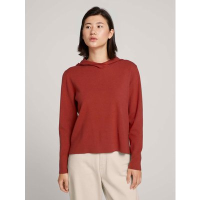 TOM TAILOR Hoodie, Vrouwen, rood, Größe S